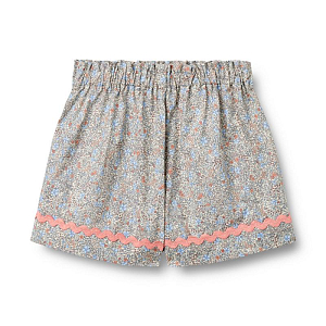 Шорты с кружевом Wheat "Silja Air Blue Flowers", васильковое торнадо